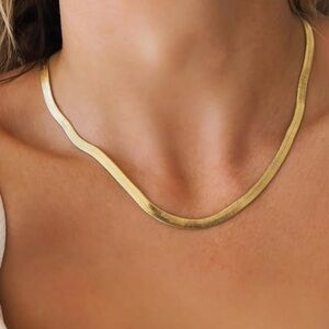 Dainty  chocker necklace 16”+2”